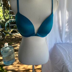 Victoria-s-secret Women's Blue Bra